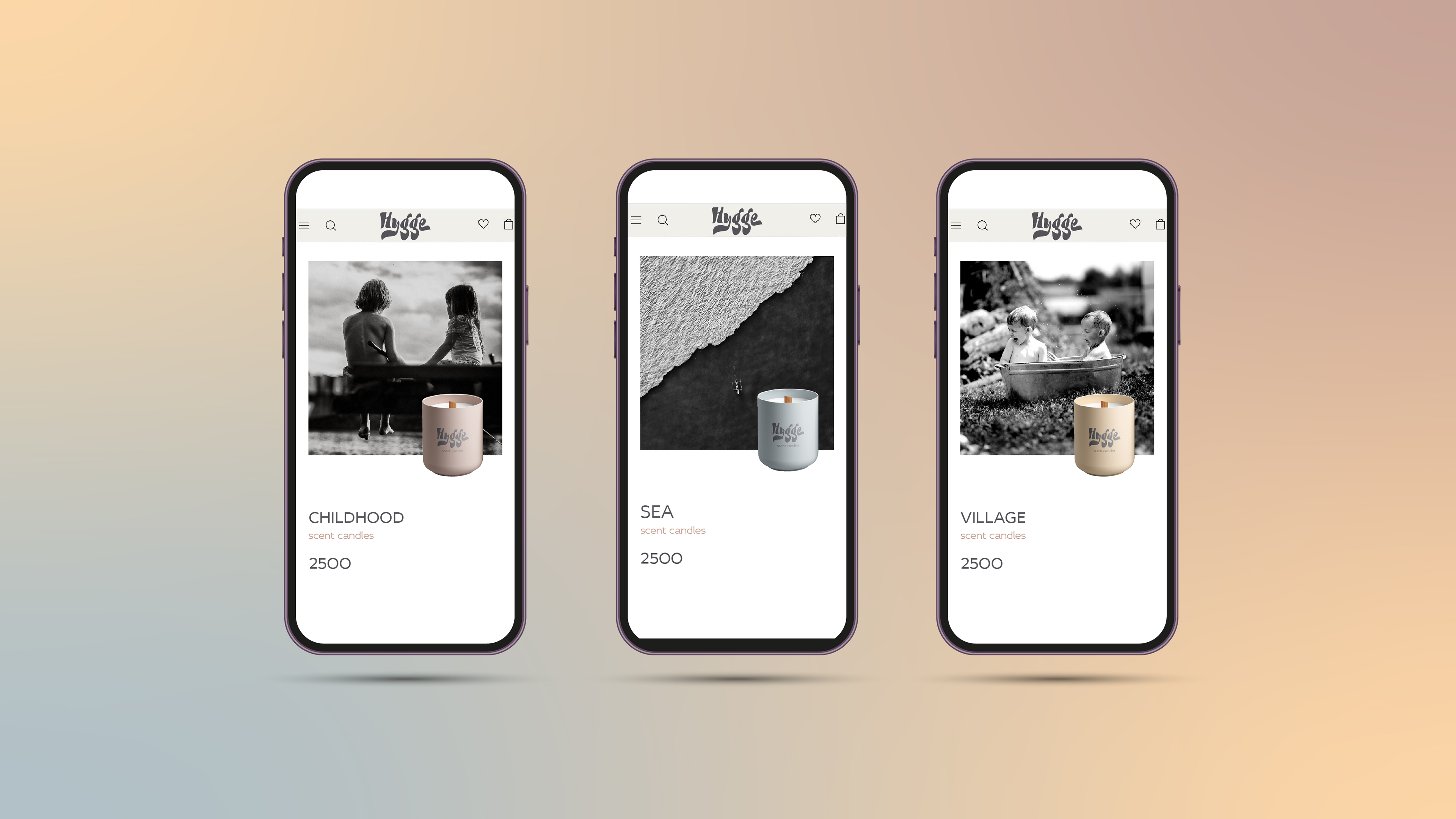 Hygge by aoie studio, 2023. Manufacturer of Hygge home fragrance candles.